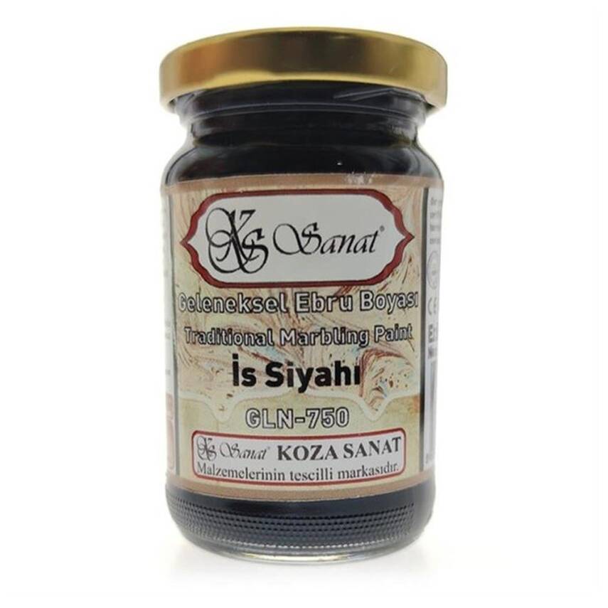 Koza Marbling Paint 105 ml Smoke Black - 1