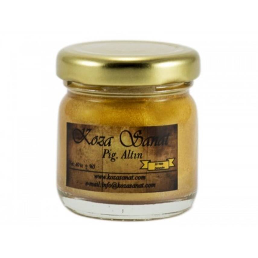 Koza Marbling Paint 40 ml Pigment Gold - 1