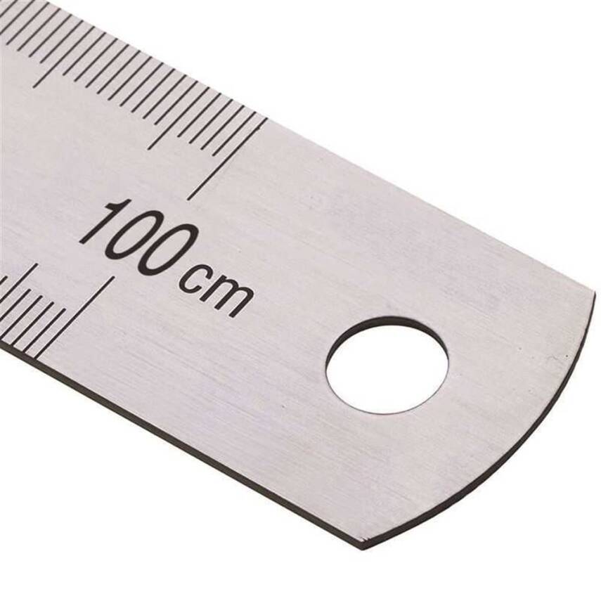 Kraf Çelik Cetvel 100 Cm - 1