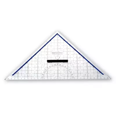 Kraf Geometric Angled Square Geodreick 532G