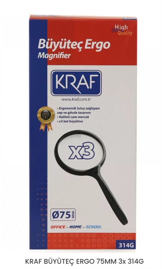Kraf Magnifier Ergo 75 mm - 1
