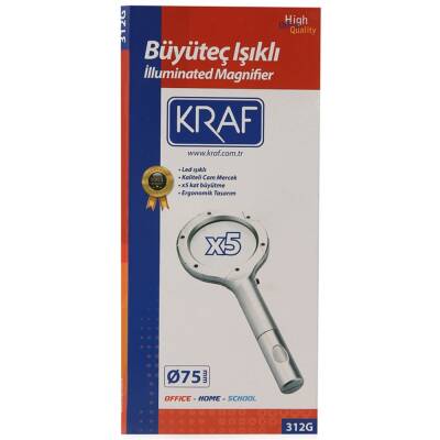 Kraf Magnifier Illuminated 75x5 mm 312G - 4