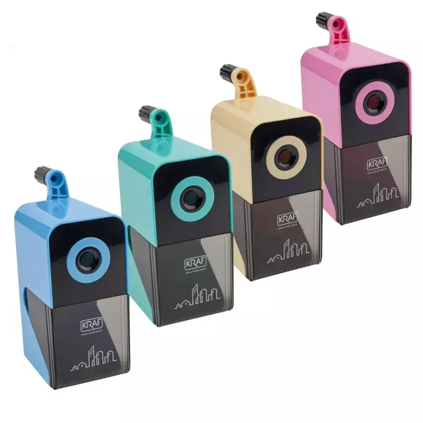 Kraf Pencil Sharpener Mini 700G with Handle - 2
