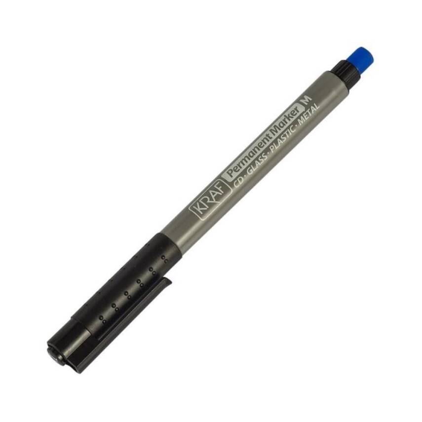 Kraft Acetate Pen with Eraser (M) 260 Black - 1