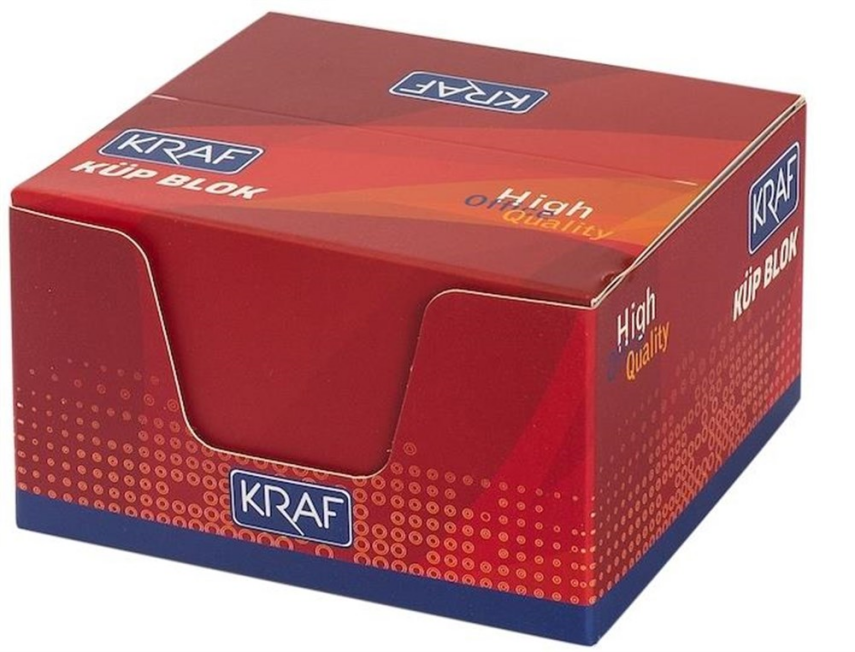 Kraft Cube Block White 9x9 cm 115 g - 1