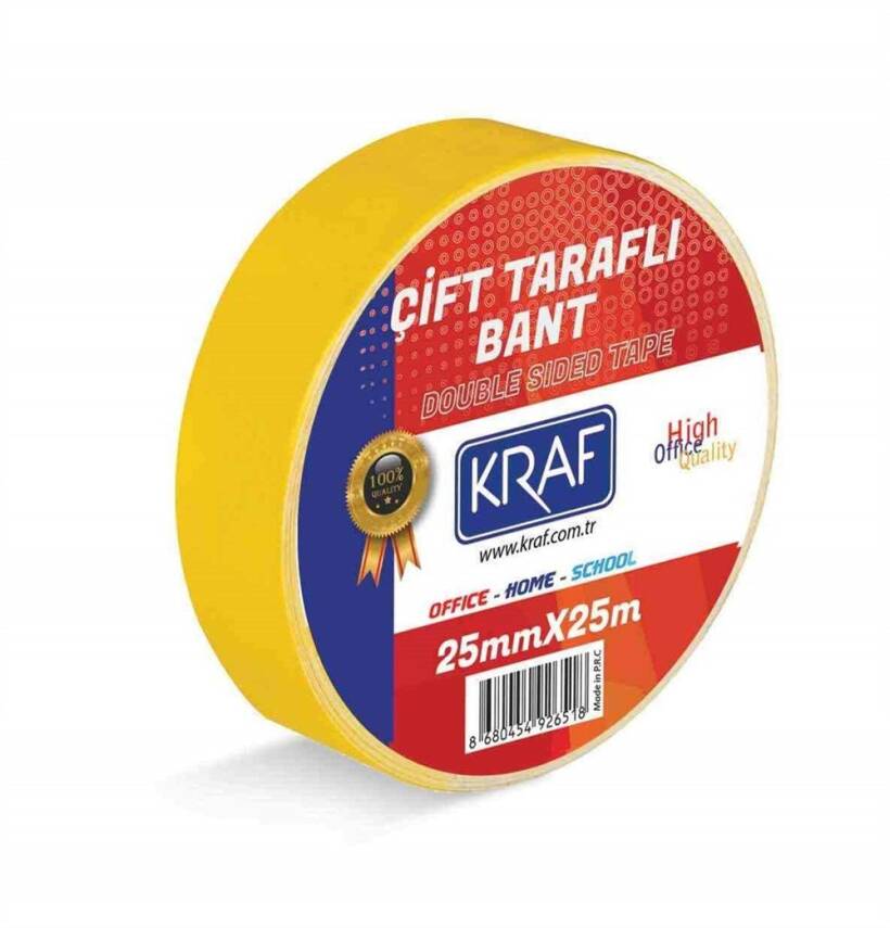 Kraft Double Sided Tape 25mmx25m - 1