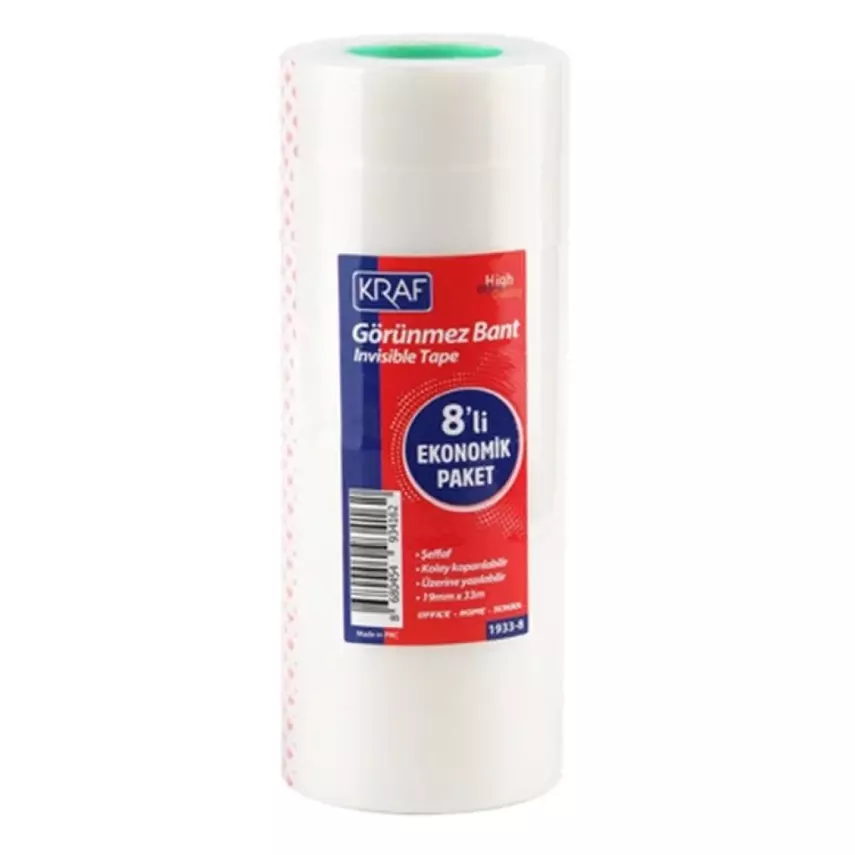 Kraft Invisible Tape 19x33 mm. 8-pack - 1