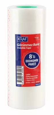 Kraft Invisible Tape 19x33 mm. 8-pack (1)