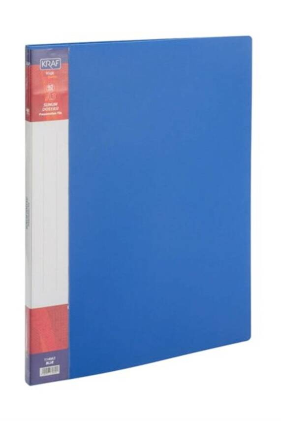 Kraft Presentation File A3 40-Piece Blue - 2