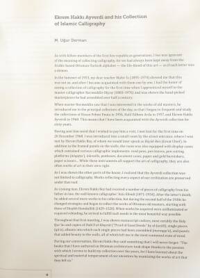 Kubbealtı Yazma Eserler Kataloğu İngilizce - 3