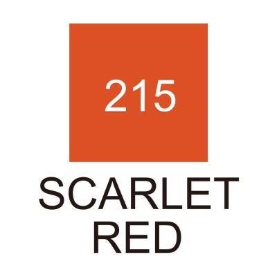Kuretake Zig Kc-3000 Twin S Marker Kalem 215 Scarlet Red - 2