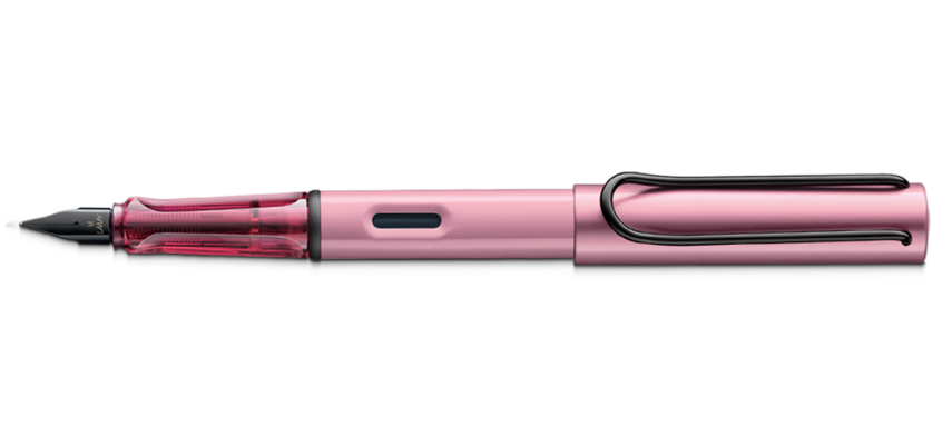 Lamy Al-Star Fountain Pen Aluminum M Nib Autumn Pink - 1