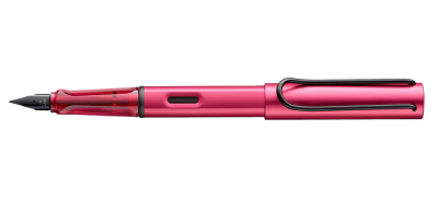 Lamy Al-Star Fountain Pen Aluminum M Nib Fiery