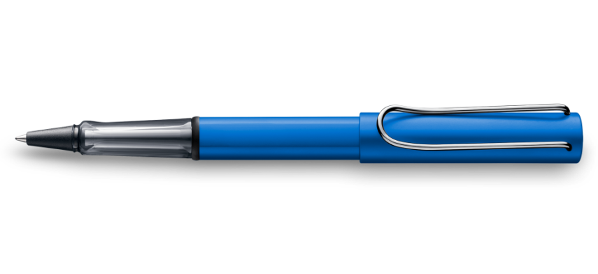 Lamy Al-Star Rollerball Pen Aluminum M Nib Navy Blue - 1