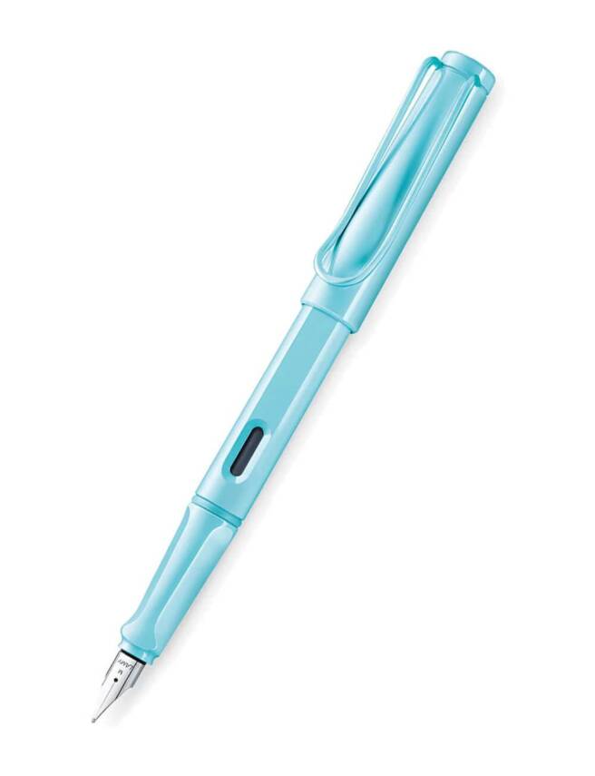 Lamy Safari Fountain Pen F Nib Aquasky 2023 Special Edition - 1