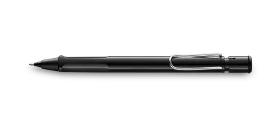 Lamy Safari Mechanical Pencil 0.5 mm Metal Clip Black