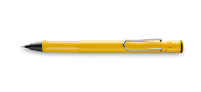 Lamy Safari Mechanical Pencil 0.5 mm Metal Clip Yellow