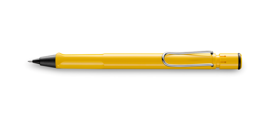 Lamy Safari Mechanical Pencil 0.5 mm Metal Clip Yellow - 1