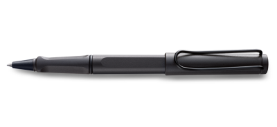 Lamy Safari Rollerball Pen Metal Clip Matte Black