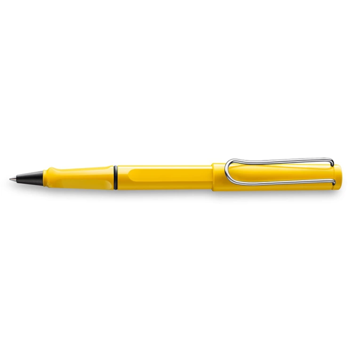 Lamy Safari Rollerball Pen Metal Clip Yellow - 1
