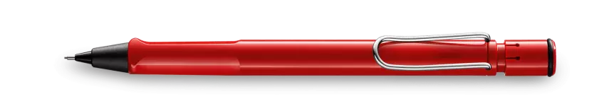 Lamy Safari Versatil Kalem 0.5 mm Metal Klips Kırmızı - 3