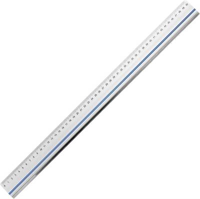 Leniar Non-Slip Ruler Aluminum 50 Cm - 1