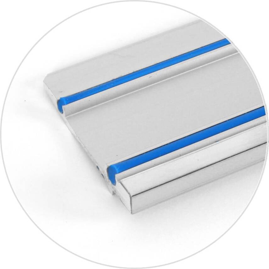 Leniar Non-Slip Ruler Aluminum 50 Cm - 5