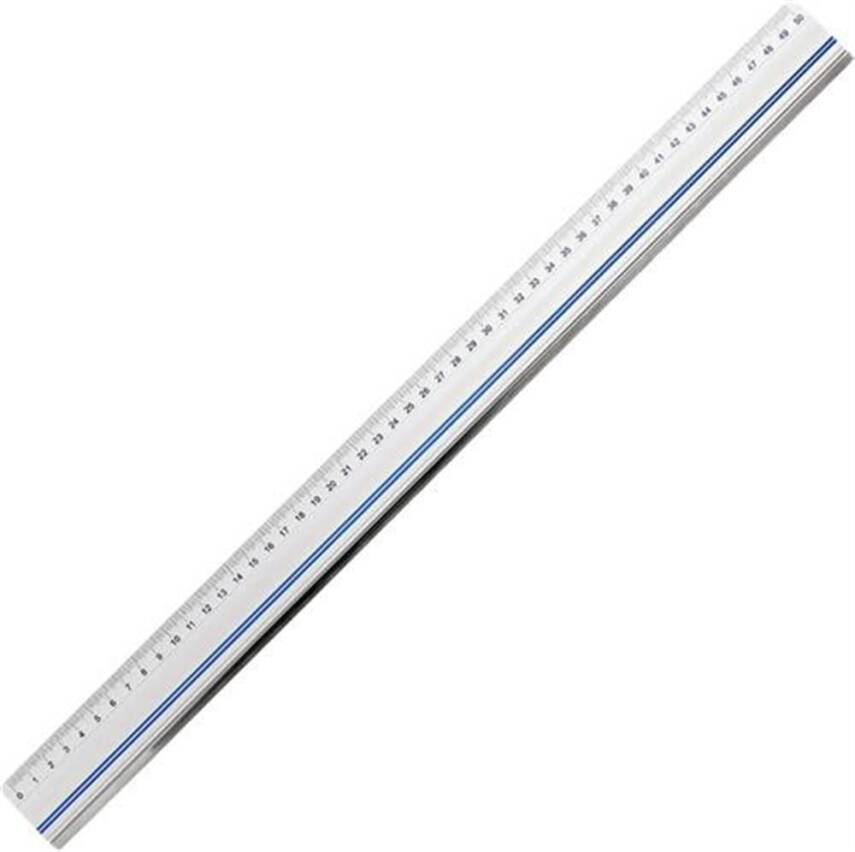 Leniar Non-Slip Ruler Aluminum 70 Cm - 1