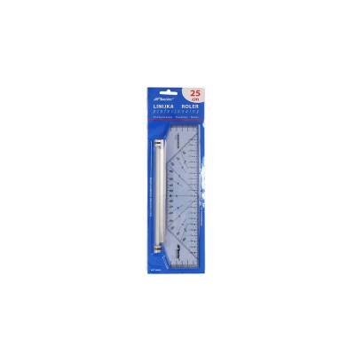 Leniar Profesyonel Rolling Ruler 25 cm - 1