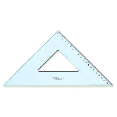 Leniar Set Square 45° 30 cm - 1