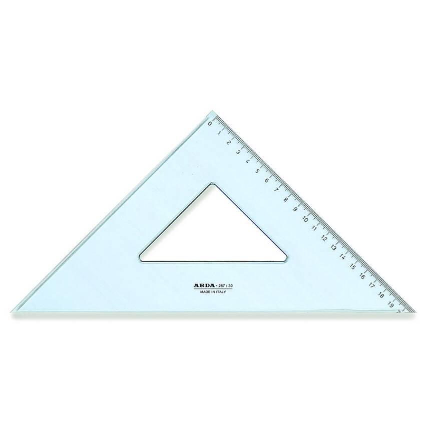 Leniar Set Square 45° 30 cm - 1