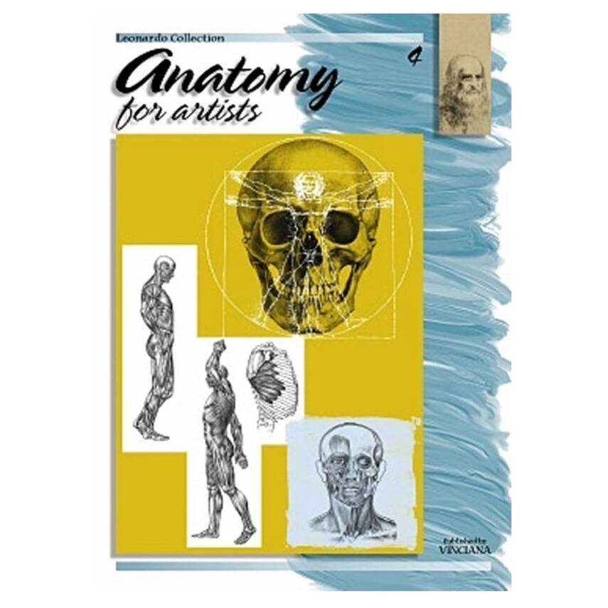 Leonardo Collection Desen Kitabı Anatomy For Artist N: 4 Ressamlar İçin Anatomi N: 4 - 1