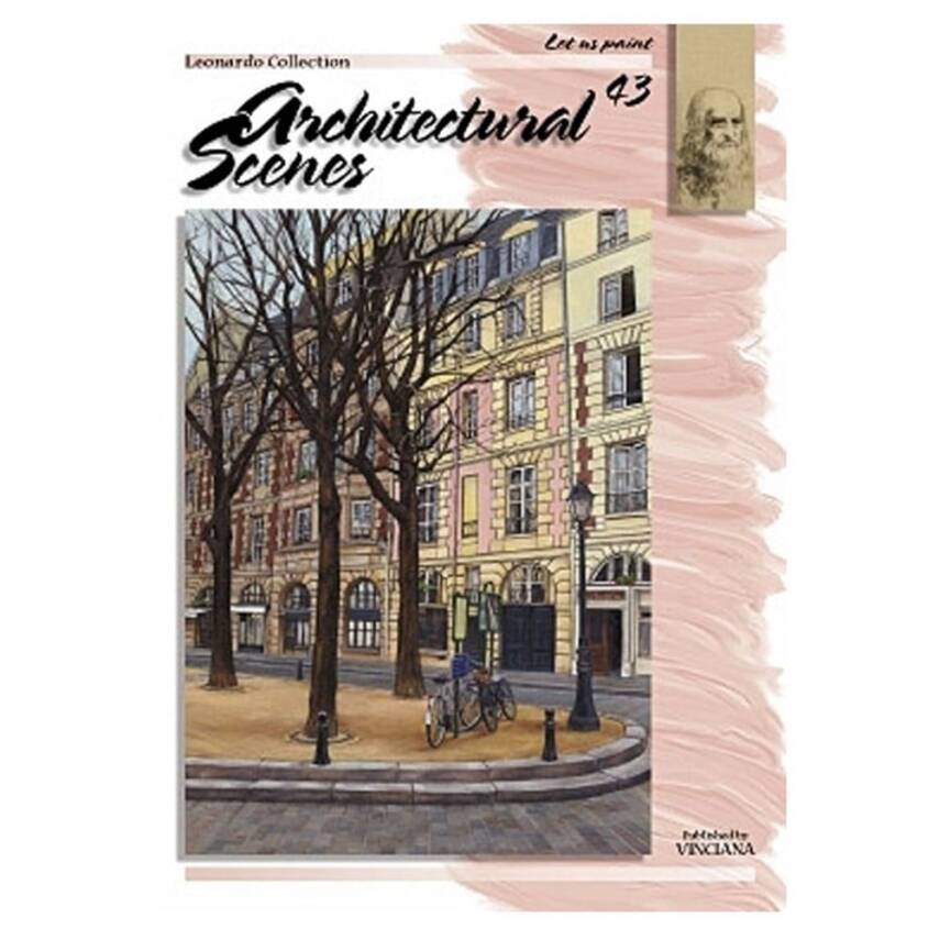Leonardo Collection Desen Kitabı Architectural Scenes N: 43 Mimari Sahneler N: 43 - 5
