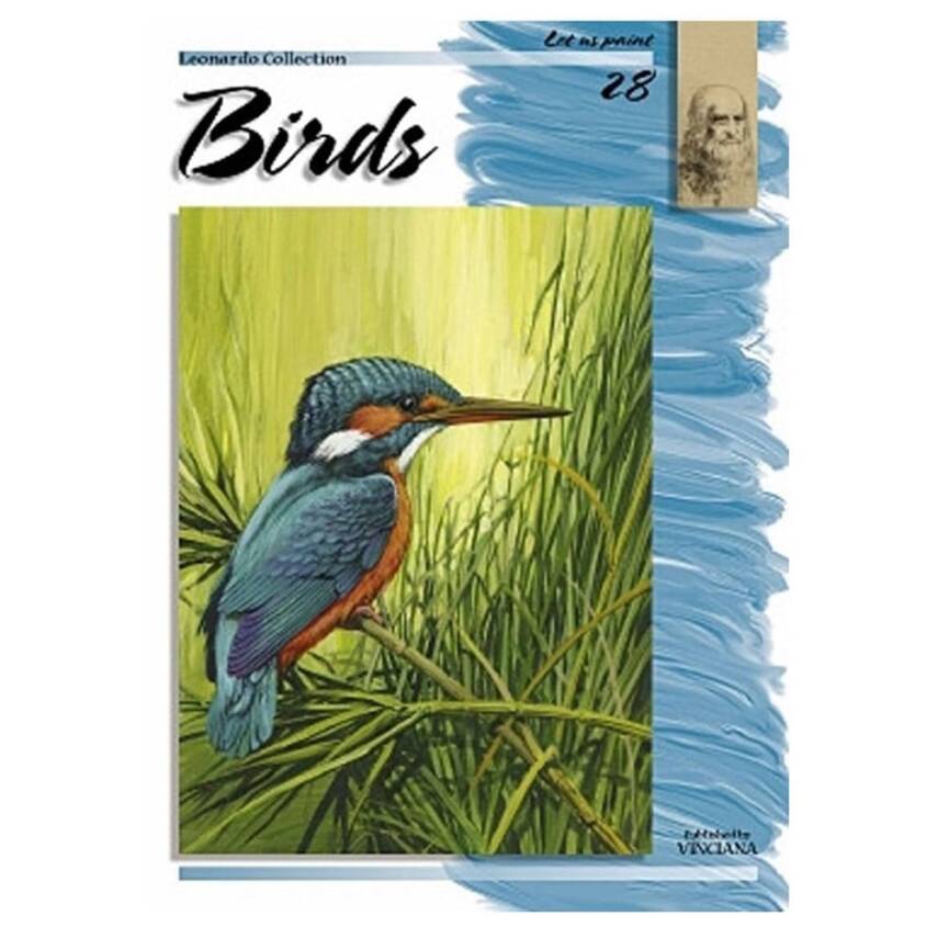 Leonardo Collection Desen Kitabı Birds N: 28 Kuşlar N: 28 - 5