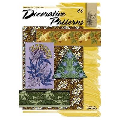 Leonardo Collection Desen Kitabı Dekorative Patterns N: 40 Dekoratif Desenler N: 40 - 5