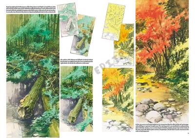 Leonardo Collection Desen Kitabı Landsapes N: 15 Manzaralar N: 15 - 3