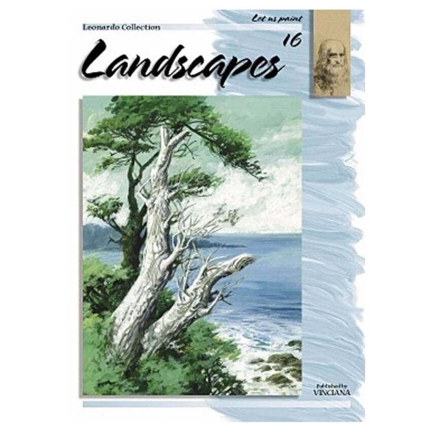 Leonardo Collection Desen Kitabı Landsapes N: 16 Manzaralar N: 16 - 2