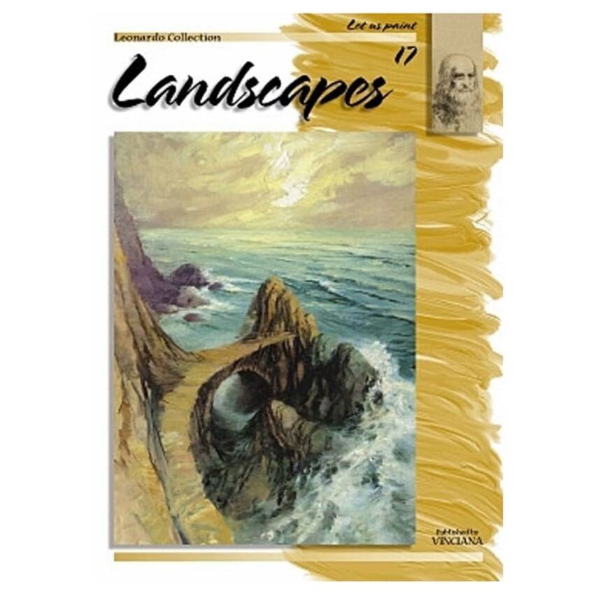Leonardo Collection Desen Kitabı Landsapes N: 17 Manzaralar N: 17 - 5