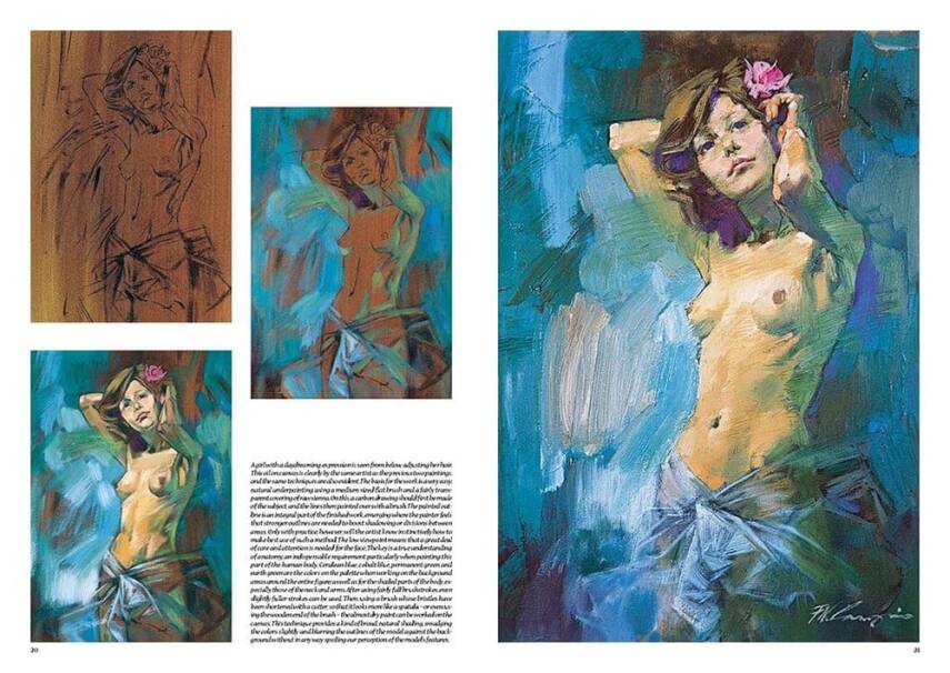 Leonardo Collection Desen Kitabı Nudes No: 7 Çıplak Çizim N: 7 - 3