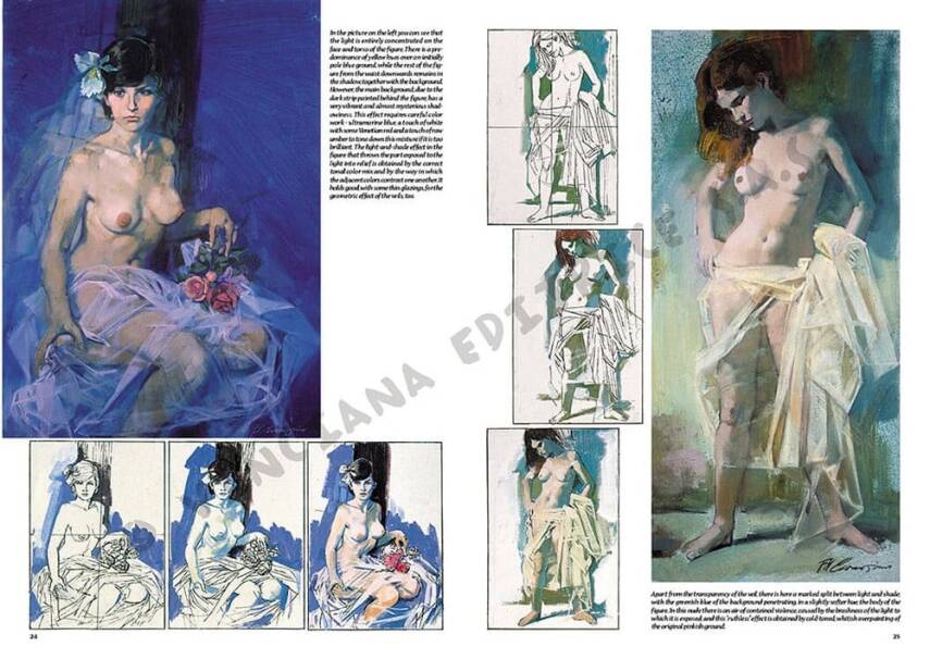 Leonardo Collection Desen Kitabı Nudes No: 8 Çıplak Çizim N: 8 - 2