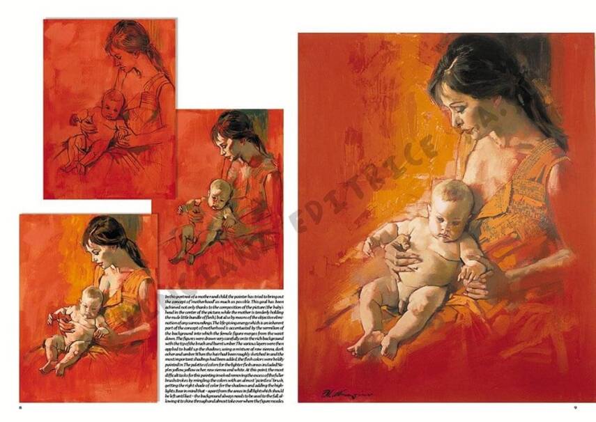 Leonardo Collection Desen Kitabı Portrait N: 31 Portre N: 31 - 5