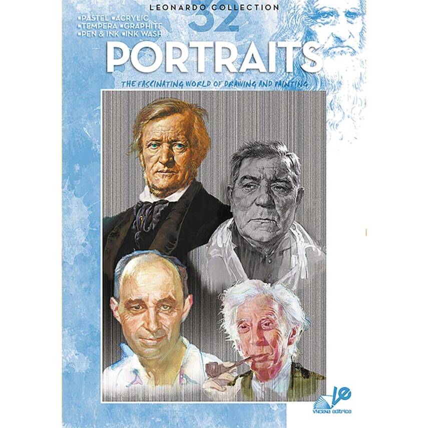 Leonardo Collection Desen Kitabı Portrait N: 32 Portre N: 32 - 1