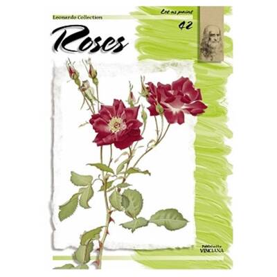 Leonardo Collection Desen Kitabı Roses N: 42 Güller N: 42 - 5