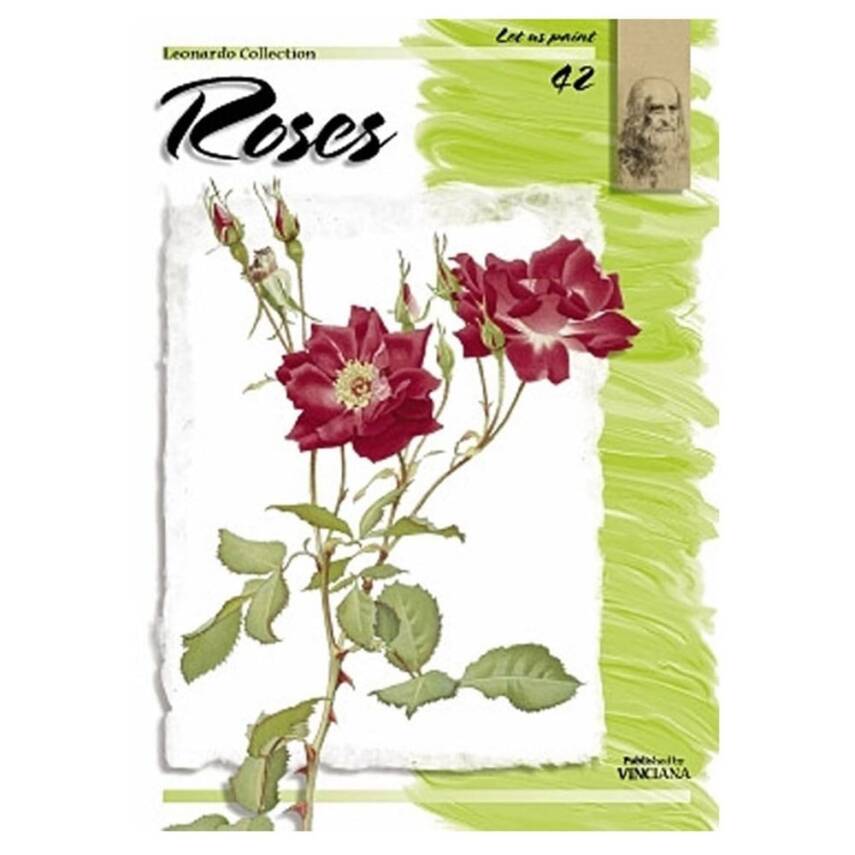Leonardo Collection Desen Kitabı Roses N: 42 Güller N: 42 - 5