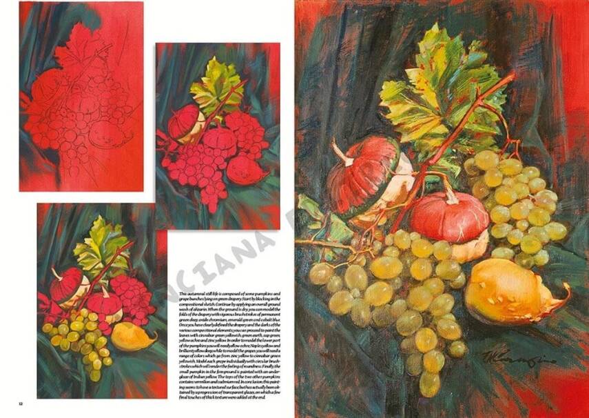Leonardo Collection Desen Kitabı Stillife N: 25 Natürmort N: 25 - 4
