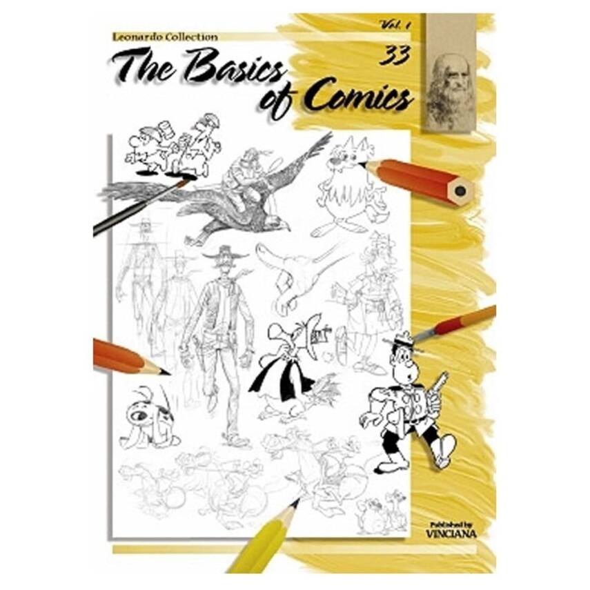 Leonardo Collection Desen Kitabı The Basics Of Comics N: 33 Resimli Mizah Çizim Temelleri N: 33 - 5