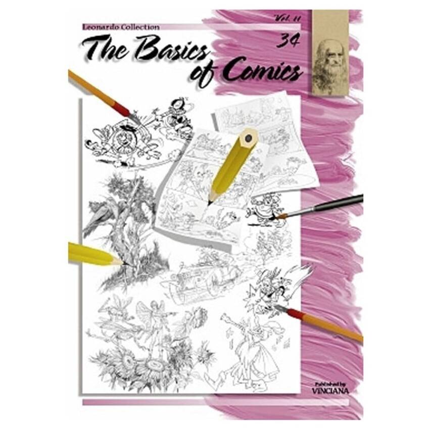 Leonardo Collection Desen Kitabı The Basics Of Comics N: 34 Resimli Mizah Çizim Temelleri N: 34 - 5