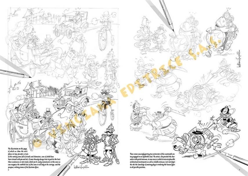 Leonardo Collection Desen Kitabı The Basics Of Comics N: 34 Resimli Mizah Çizim Temelleri N: 34 - 1