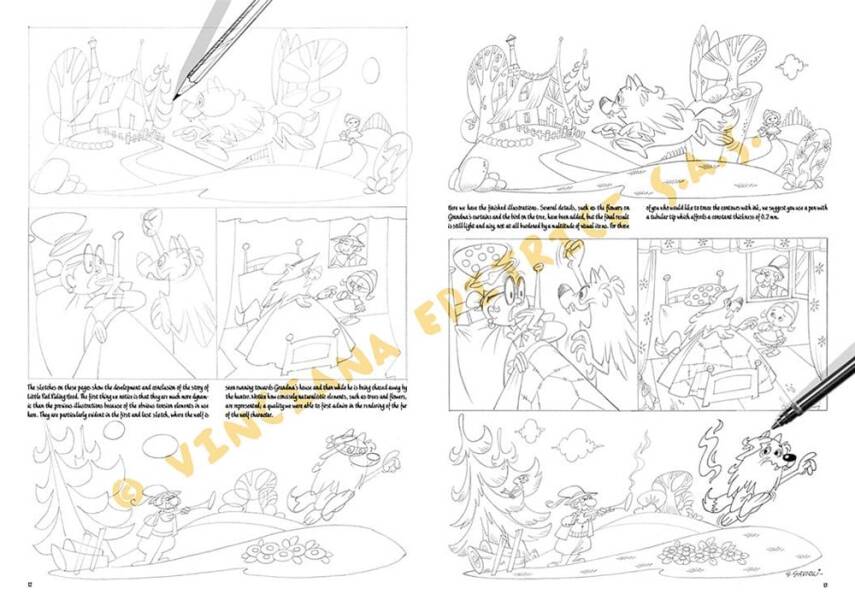 Leonardo Collection Desen Kitabı The Basics Of Comics N: 34 Resimli Mizah Çizim Temelleri N: 34 - 2