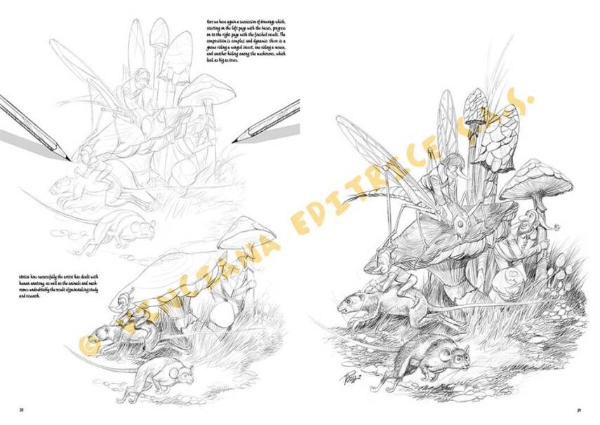 Leonardo Collection Desen Kitabı The Basics Of Comics N: 34 Resimli Mizah Çizim Temelleri N: 34 - 4